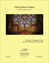 Ubi Caritas et Amor Organ sheet music cover
